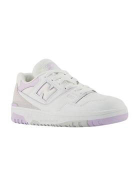 Sneakers New Balance PSB550 Weiss Kinder