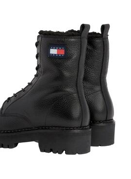 Stiefelette Tommy Jeans Urban Boot Schwarz für Damen
