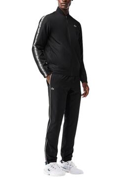 Trainingsanzug Lacoste Tennis Schwarz für Herren