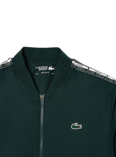 Lacoste sport bomber on sale jacket