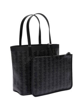 Handtasche Lacoste Zely Shopping Bag Schwarz für Damen