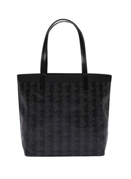 Handtasche Lacoste Zely Shopping Bag Schwarz für Damen