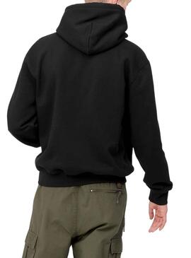 Sweatshirt Carhartt Hooded Schwarz für Herren