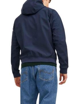 Jacke Jack & Jones Softshell Marineblau Herren
