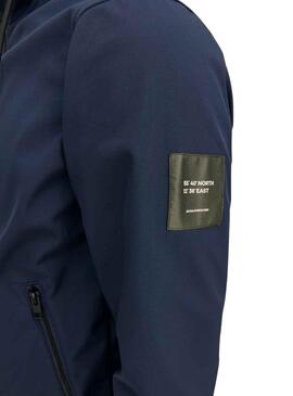 Jacke Jack & Jones Softshell Marineblau Herren