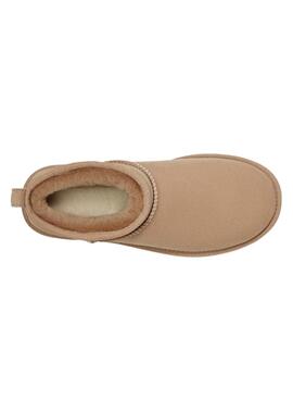 Stiefelettes UGG Classic Ultra Mini Sand Beige für Damen