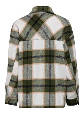 Jacke Only Hilda Marsala Shacket Grün Damen