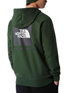 Sweatshirt The North Face Rot Box Grün Herren