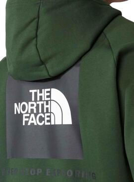 Sweatshirt The North Face Rot Box Grün Herren