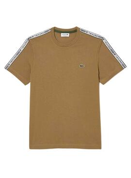 T-Shirt Lacoste Tee Shirt Braun für Herren