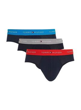 Pack 3 Slips Tommy Hilfiger Slip Marineblau Herren