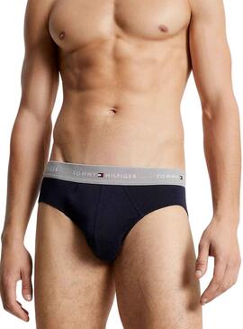 Pack 3 Slips Tommy Hilfiger Slip Marineblau Herren