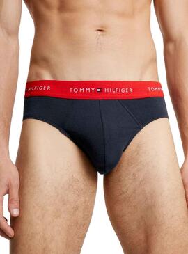 Pack 3 Slips Tommy Hilfiger Slip Marineblau Herren