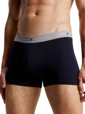 Pack 3 Boxer Tomm Hilfiger Trunk Blau Herren