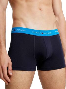 Pack 3 Boxer Tomm Hilfiger Trunk Blau Herren