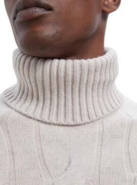 Pullover Ecoalf New Bruna Beige für Herren