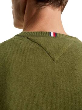 Pullover Tommy Hilfiger Pima Cashmere Grün Herren