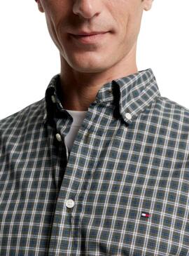 Hemd Tommy Hilfiger Nat Soft Grün für Herren