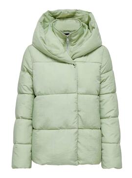 Jacke Only New Sydney Sara Puffer Grün Damen