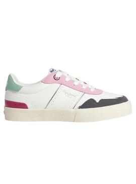 Sneakers Pepe Jeans Kenton Cool Weiss Mädchen