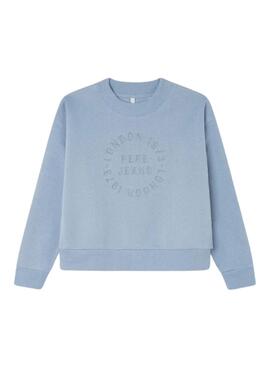 Sweatshirt Pepe Jeans Vania Steel Blau für Mädchen
