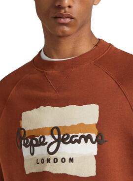 Sweatshirt Pepe Jeans Mun Orange für Herren