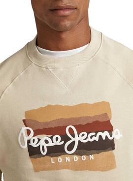 Sweatshirt Pepe Jeans Mun Beige für Herren