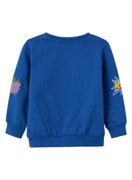 Sweatshirt Name It Ludvig Blau für Junge