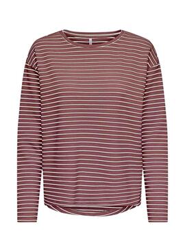 Pullover Only Bubble Rot für Damen