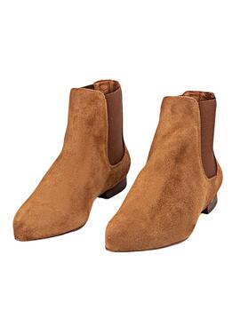 Stiefelette Popa Angela Serraje Camel für Damen