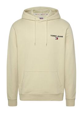 Sweatshirt Tommy Jeans Graphic Hoodie Beige