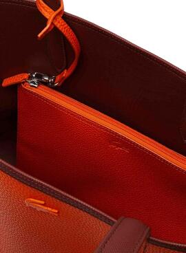 Handtasche Lacoste Shopping Reversible Orange Damen