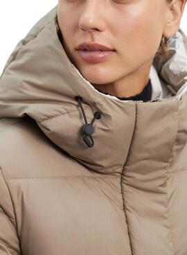 Jacke Ecoalf Robson Braun für Damen