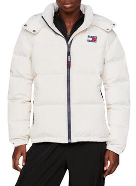 Jacke Tommy Jeans Alaska Beige für Damen