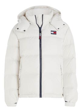 Jacke Tommy Jeans Alaska Beige für Damen