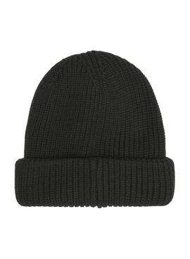 Hut Tommy Jeans von Knitted mit Logo Schwarz