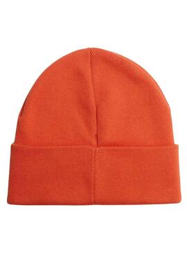 Hut Calvin Klein Jeans Monologo Knitted Orange