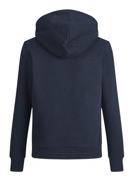 Sweatshirt Jack & Jones Logo Marineblau Junge