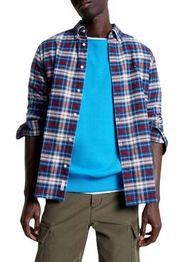 Hemd Tommy Hilfiger Brushed Tartan Multi Herren