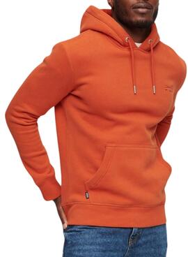 Sweatshirt Superdry Essential Orange Herren