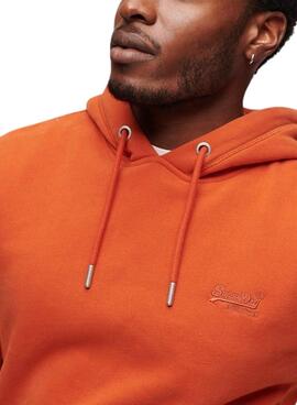 Sweatshirt Superdry Essential Orange Herren