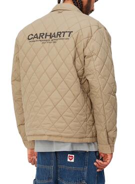 Jacke Carhartt Madera Reversible Camel Herren