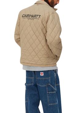 Jacke Carhartt Madera Reversible Camel Herren