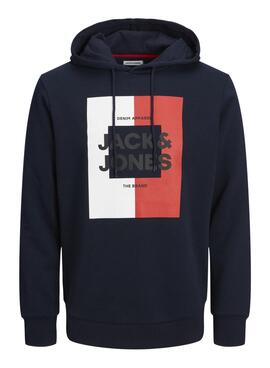 Sweatshirt Jack & Jones Oscar Marineblau für Herren