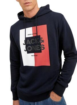 Sweatshirt Jack & Jones Oscar Marineblau für Herren
