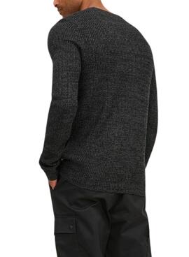 Pullover Jack & Jones Twist Schwarz für Herren