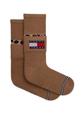 Socken Tommy Jeans TH Uni Braun für Damen