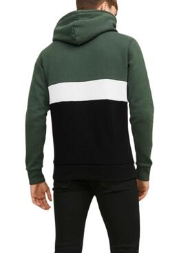 Sweatshirt Jack & Jones Reid Block Grün Herren
