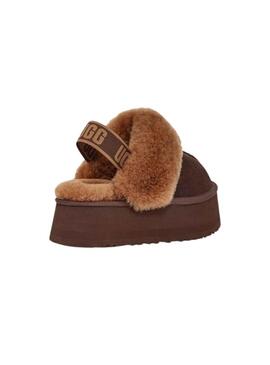 Zuecos UGG Funkette Marron für Damen