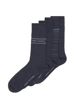 Pack 4 Socken Tommy Hilfiger Giftbox Herren